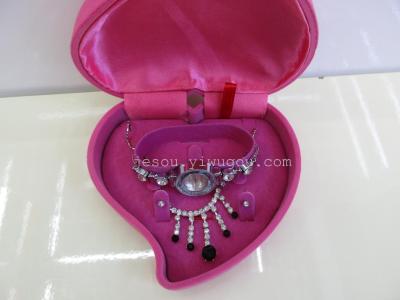 Ms. JESOU watch necklace jewelry gift box set diamond necklace is cheap and fine