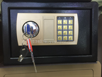 The new top Sheng coin into the wall of steel household electronic password safe