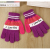Factory Direct Sales Autumn and Winter Women's Cashmere Rubber Gloves Soft and Warm