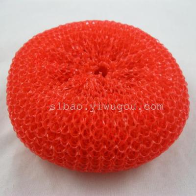 Plastic cleaning ball Plastic wash brush kitchen cleaning supplies