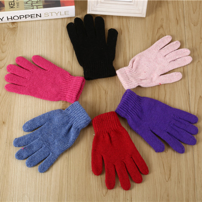 Hot Sale Autumn and Winter Women's Wool Gloves Soft and Warm