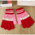 Factory Direct Sales Autumn and Winter Women's Cashmere Rubber Gloves Soft and Warm