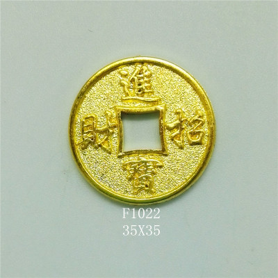 Jin Feng hardware craft accessories factory wholesale plastic coins antique coins