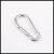 Supply safety spring hook safety climbing fastener stainless steel spring hook connecting ring 8 * 80