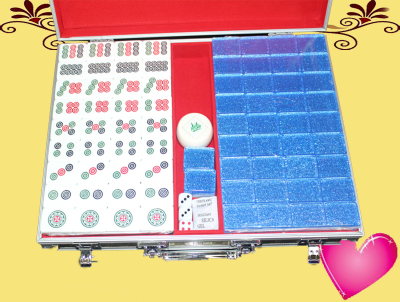 Crystal mahjong aluminum box 38#40# crystal mahjong can be customized according to customer requirements