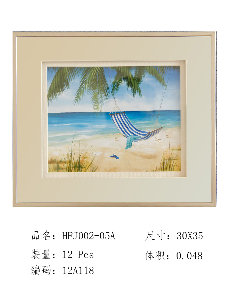 厂家直销  时尚家居装饰 精美 海景 风景 挂壁画