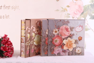 Beautiful flowers album 6 inch family album DIY Gift Boxed