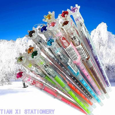  stationery   YL-888 color diamond head Pen  Gel ink pen  gel pen neutral pen  fountain pen  rolling ball pen  roller pen  