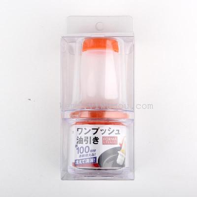 Japan km-1355. Press - on - cap silicone oil brush