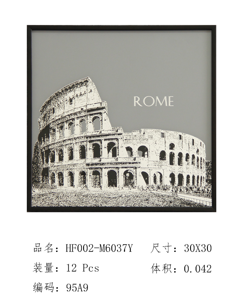 厂家直销  时尚家居装饰 精美  名胜古迹   挂壁画