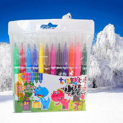 water color pen  pen  stationery   Graffiti pen  marking pen KW803-12 color graffiti pen can be rubbed Bibi