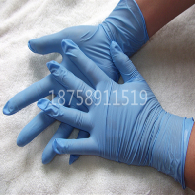 Disposable latex gloves nitrile rubber oil resistant thickening labor medical surgical gloves catering