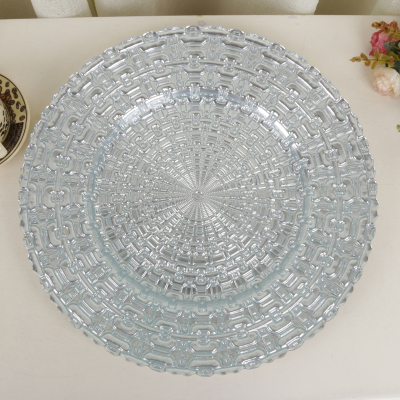 Glass disc disc disc fruit dried fruit candy dish dish room