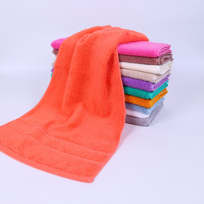 Pure cotton ply towel color thick towel advertising gift towel