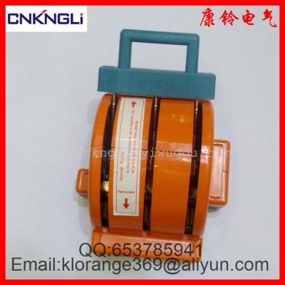 Double power switch knife switch isolating switch 3P 63A