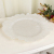 Glass Plate Fruit Plate Disc Snack Dish Fruit Plate Wedding Banquet Decorative Tray