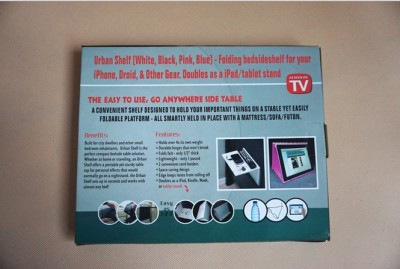 TV Product Creative Multifunctional Sofa Bed Side Shelf iPad Bracket Folding Storage Board