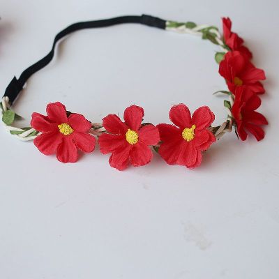New Korean version of the simulation of small sunflower hair head decoration seaside holiday bride photo must-have hair accessories