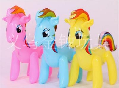 PVC inflatable toys for children sold in the stock market supply pony polly