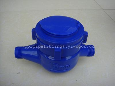 Plastic screw water meter