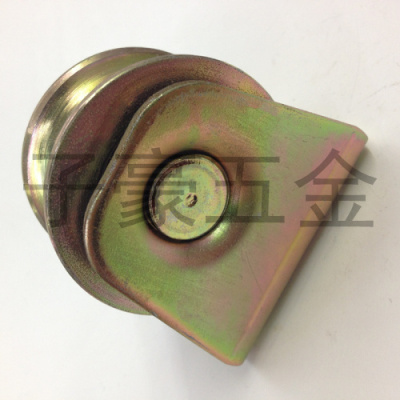 Thick Double U-Shaped Rail Wheel Bearing Fixed Pulley