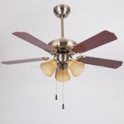 Modern Ceiling Fan Pendant Pull Chain Fans with Lights Remote Control Light Blade Smart Industrial Led Cheap Room 106
