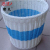 The circular plastic trash basket basket of 