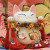 7 \\\"sakura fortune cat accessories opening small Japan fortune cat ceramic household accessories piggy bank sw249A