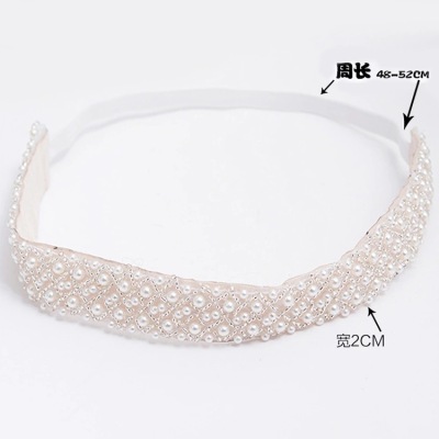 Direct manufacturers in Europe and America were made with Feng Shui family luxury Handmade Beaded headband Hair Barrette