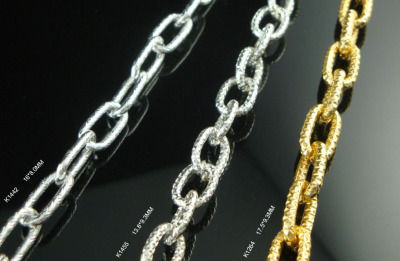 Environmental Protection Aluminum Zipper, No Fading, Jewelry Chain Oxidation Color Chain