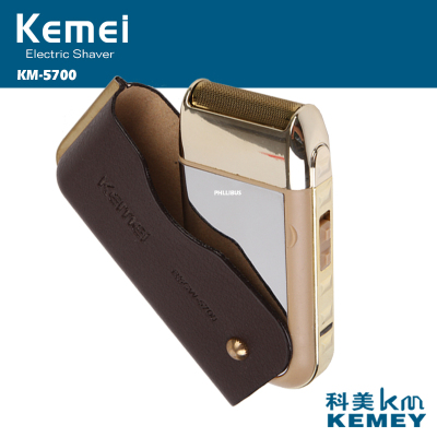 KEMEI   Reciprocating leather case  KM-5700 Shaver
