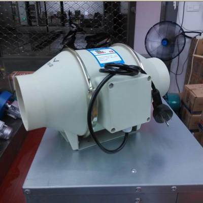 Oblique Silent Booster Pipe Fan, Plastic Outer Rotor Pipe Fan, Exhaust Pipe Fan