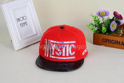 Han version hip hop hat designs color English star with a paragraph of MYATIC