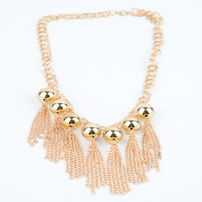 2016 Yiwu foreign trade factory handmade necklace Korea Fashion Necklace