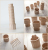 The Leaning Tower of Pisa are 15 sets of cups folding cup tea coffee cup