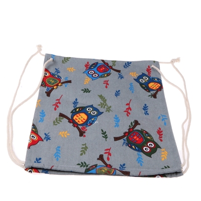 New Nylon Bag Shoulder Hand-Carrying Backpack Drawstring Bag Canvas Bag Drawstring Bag