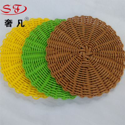 Where the luxury hotel supplies wholesale bottle insulation pad rattan weaving pad pad pad pad glass bowl