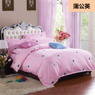 Cotton four - piece bedding set