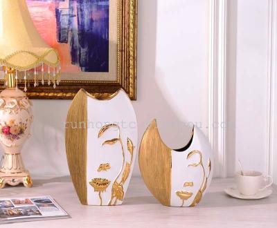 Whole network selling creative Ceramic Vase Decoration Crafts simple fashion Home Furnishing