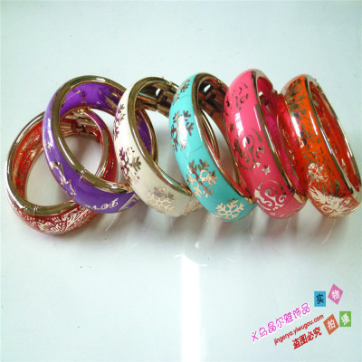 Popular fashion bracelet gold spray collocation Bracelet hand ring