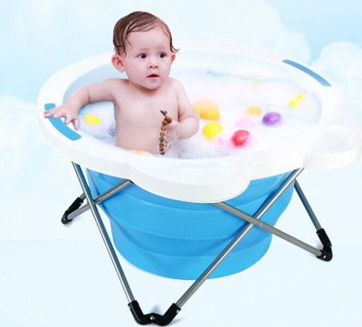 Baby Tub Baby PP Bathtub Infant Newborn Folding Bathtub Babies Bath Tubs Baignoire Baby Children Home Bath Tub