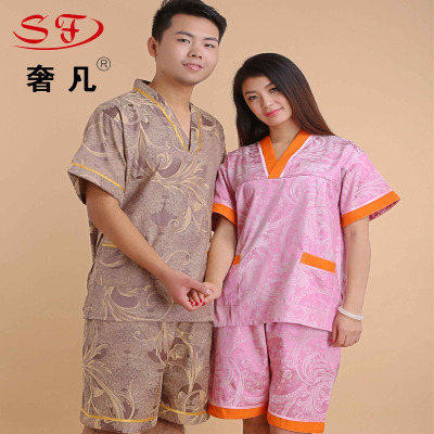 Where the luxury hotel supplies wholesale bath suit sweethearts bathrobe bath summer clothing for men and women