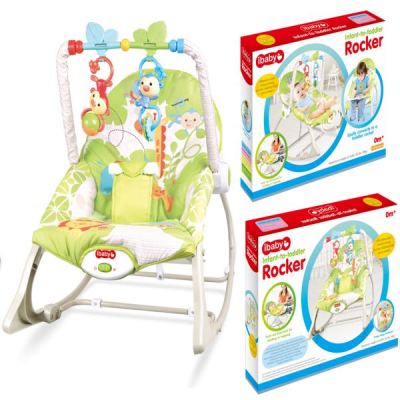 Multifunction electric baby rocking chair baby music children light folding vibration massage chair