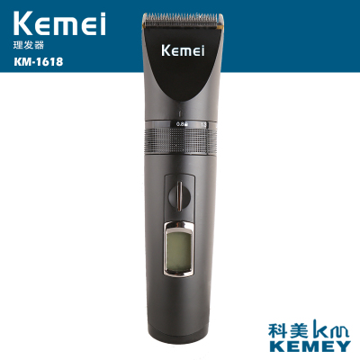 KM-1618 Kemei adult hairdresser charge moving razor knife electric clipper silence plug-in hairdressing