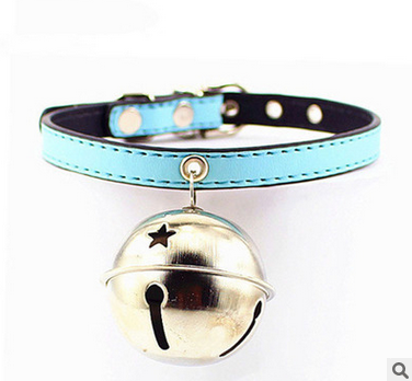 Pet Collar 1.0 Middle Large Bell Six-Color Dog New Collar