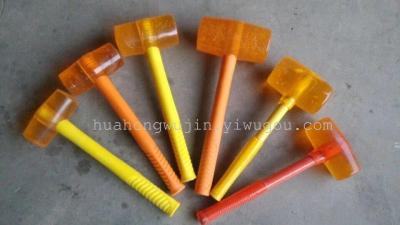 [direct manufacturers] yellow transparent Dichotomanthes hammer specifications, respectively, large, medium and small