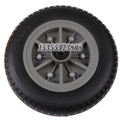 Foot wheel soft rubber heavy duty universal wheel artificial rubber mute wheelbarrow wheel