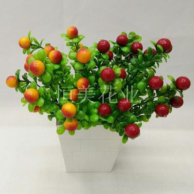 7 18 fork fruit bubble simulation flower flower wholesale manufacturers set plastic dummy flower