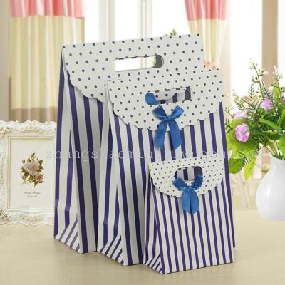 Stripe texture cover bag gift clothing gift bag manufacturers direct selling