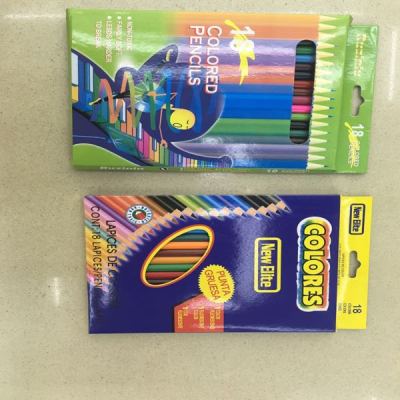 18 see colour pencils